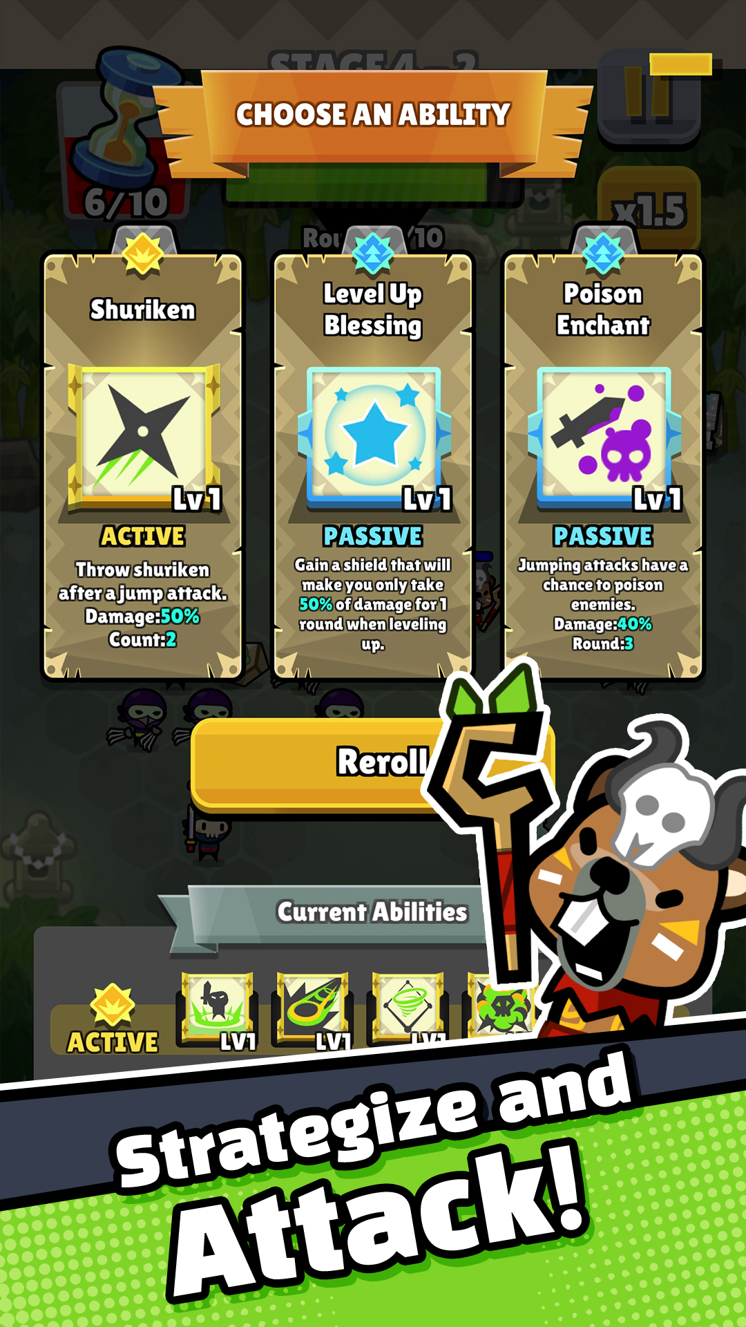 اسکرین شات 4 بازی Combo Hero - Battle Checkers