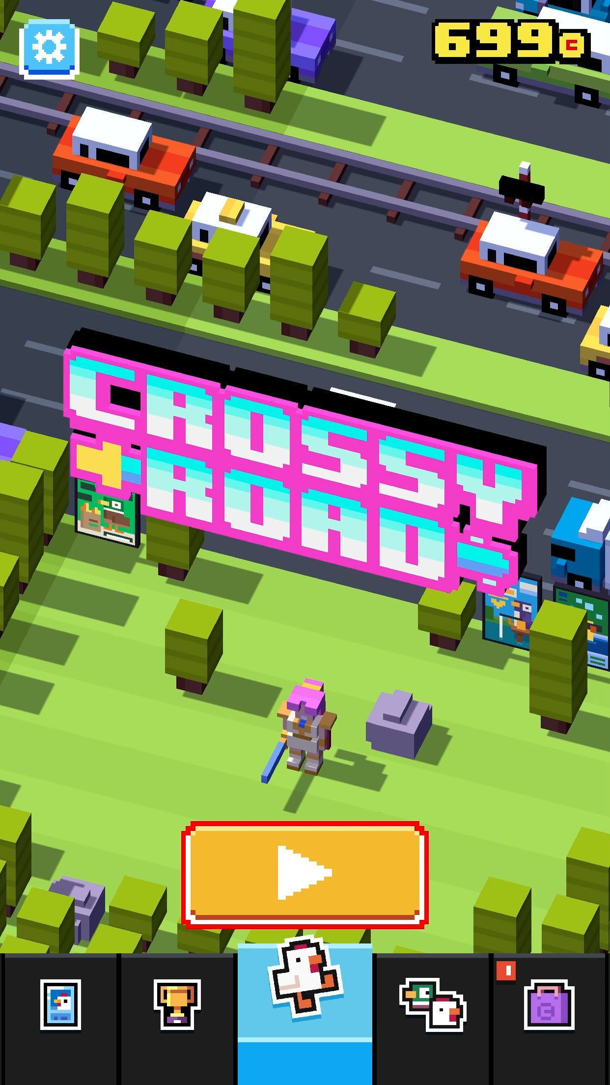 اسکرین شات 4 بازی Crossy Road