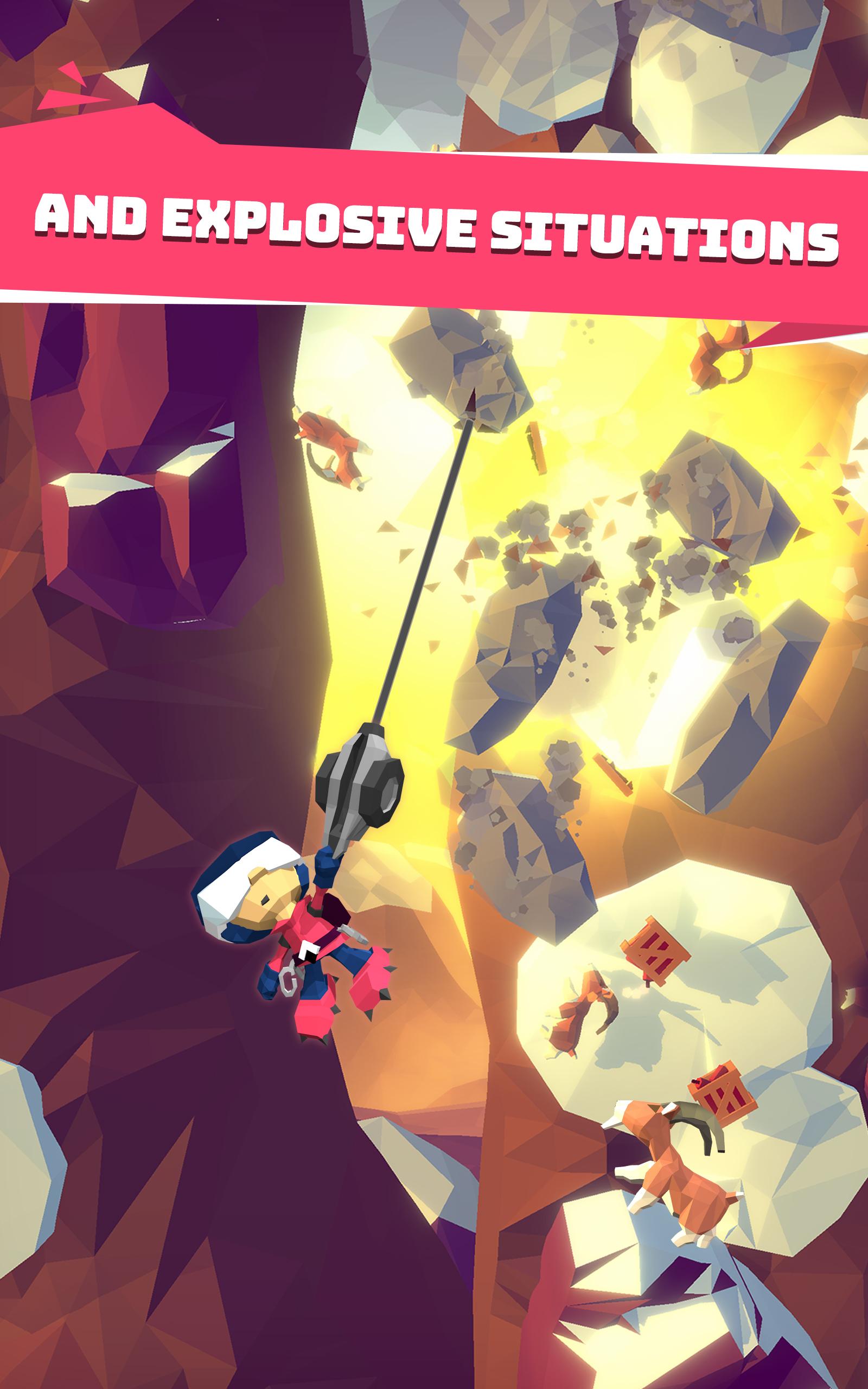 اسکرین شات 4 بازی Hang Line: Mountain Climber