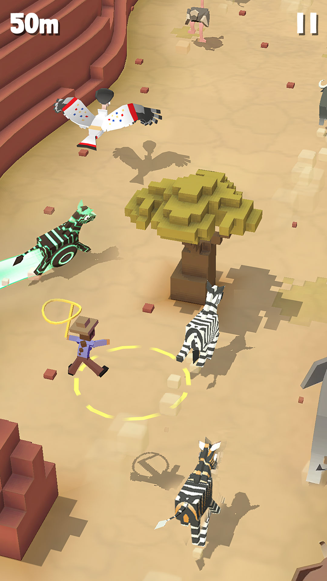 اسکرین شات 2 بازی Rodeo Stampede: Sky Zoo Safari