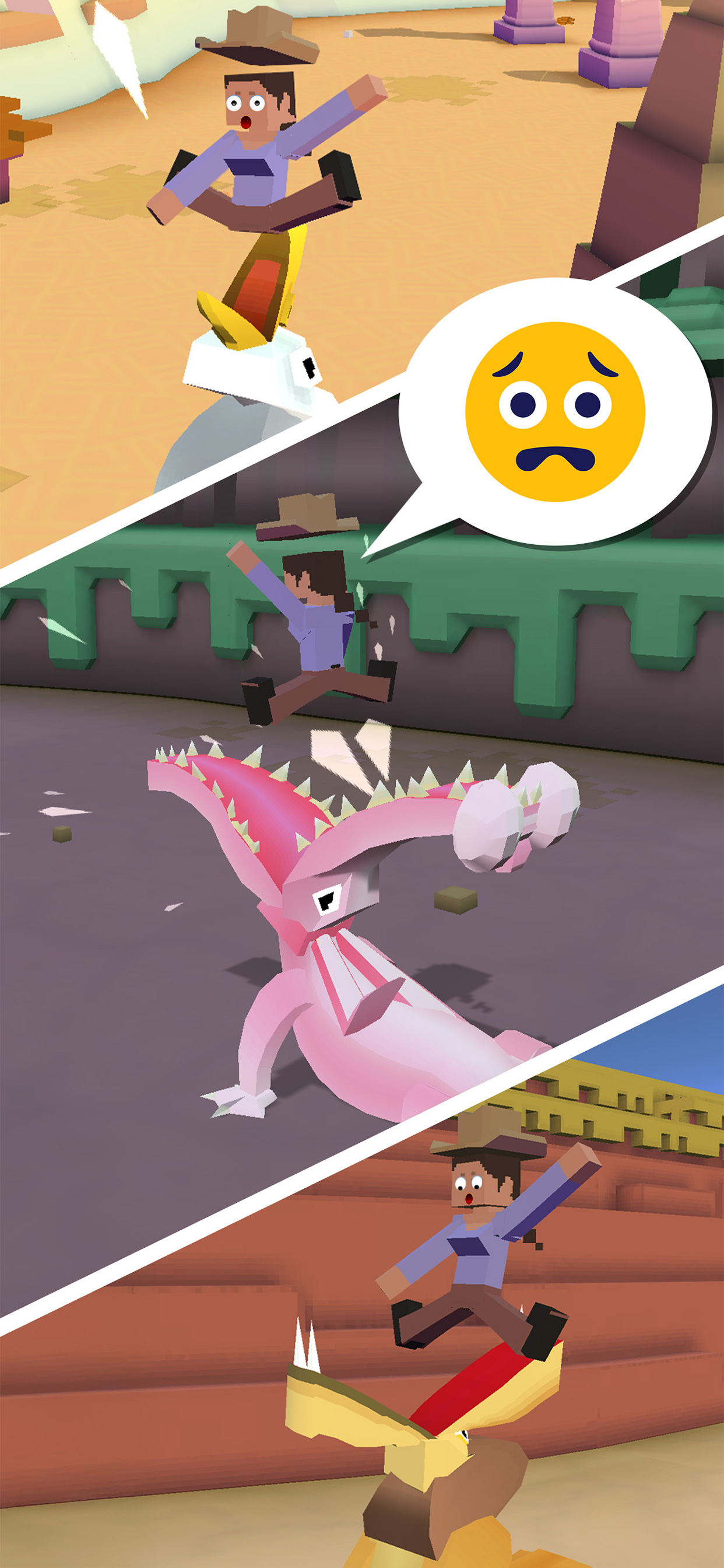 اسکرین شات 4 بازی Rodeo Stampede: Sky Zoo Safari