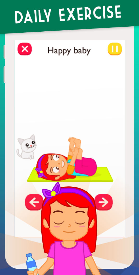 اسکرین شات 6 برنامه Kids Exercise: Kids Workout
