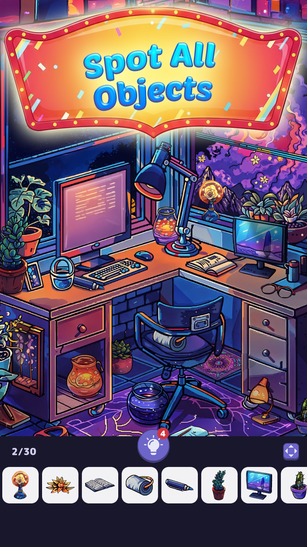 اسکرین شات 5 بازی Find Hidden Objects - Spot It!