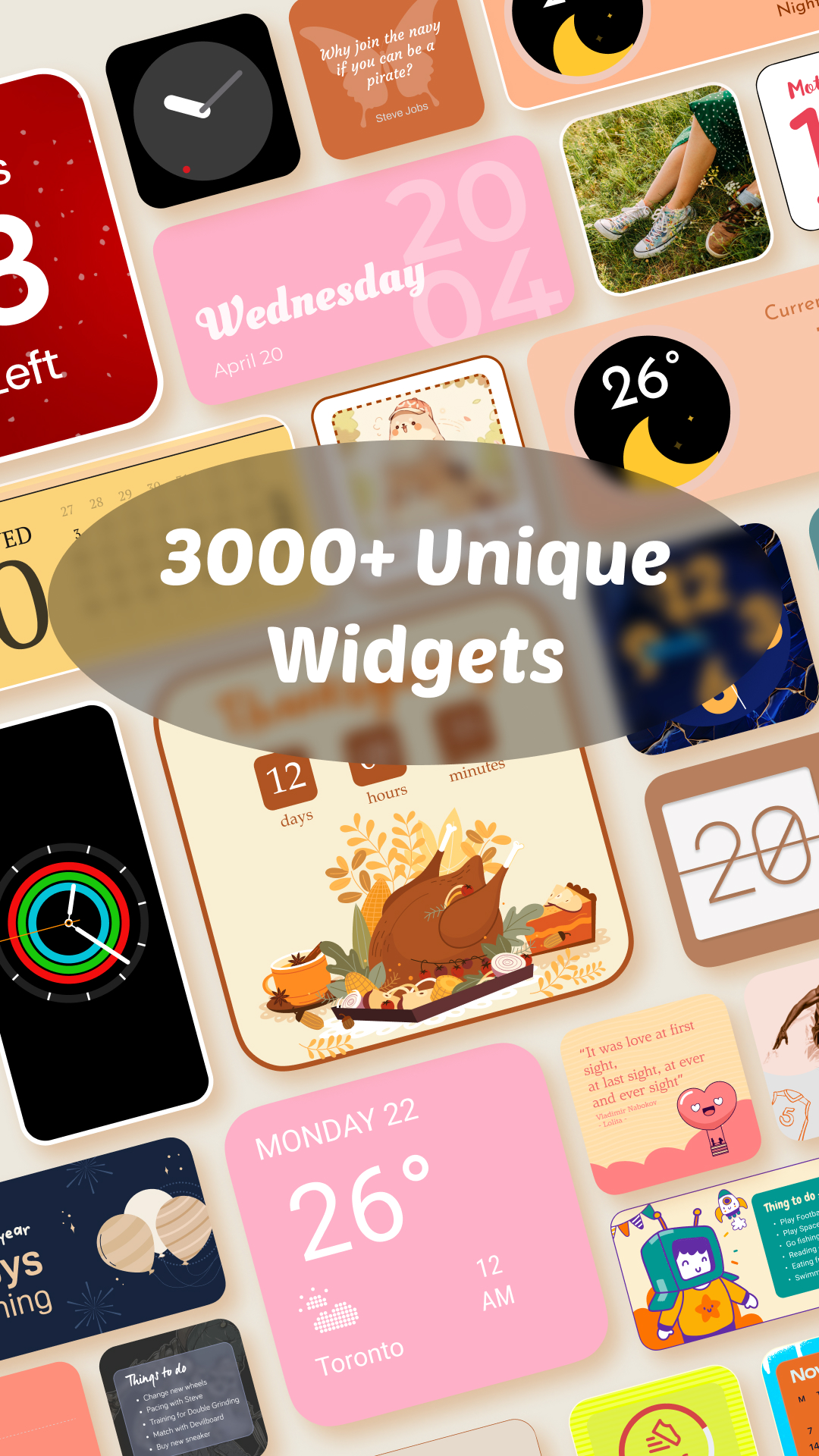 اسکرین شات 1 برنامه YoTheme: Themes, Icons, Widget