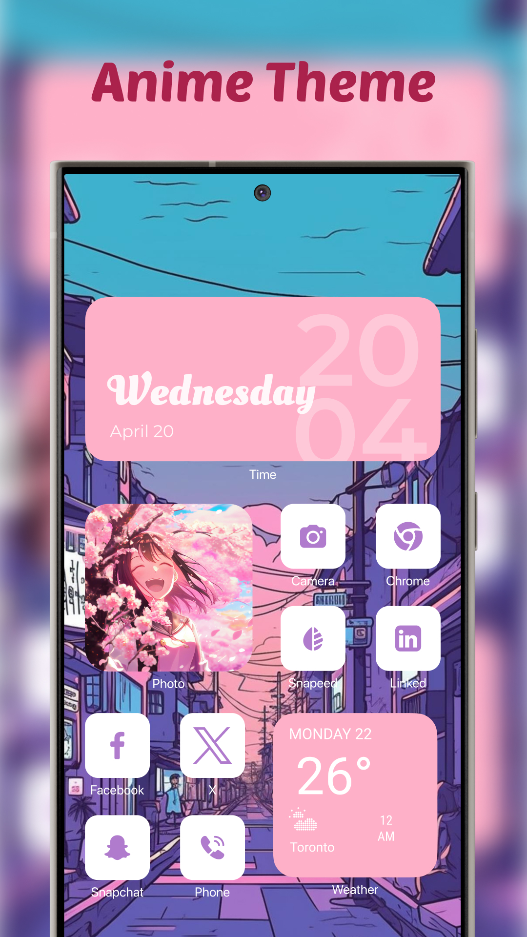 اسکرین شات 5 برنامه YoTheme: Themes, Icons, Widget