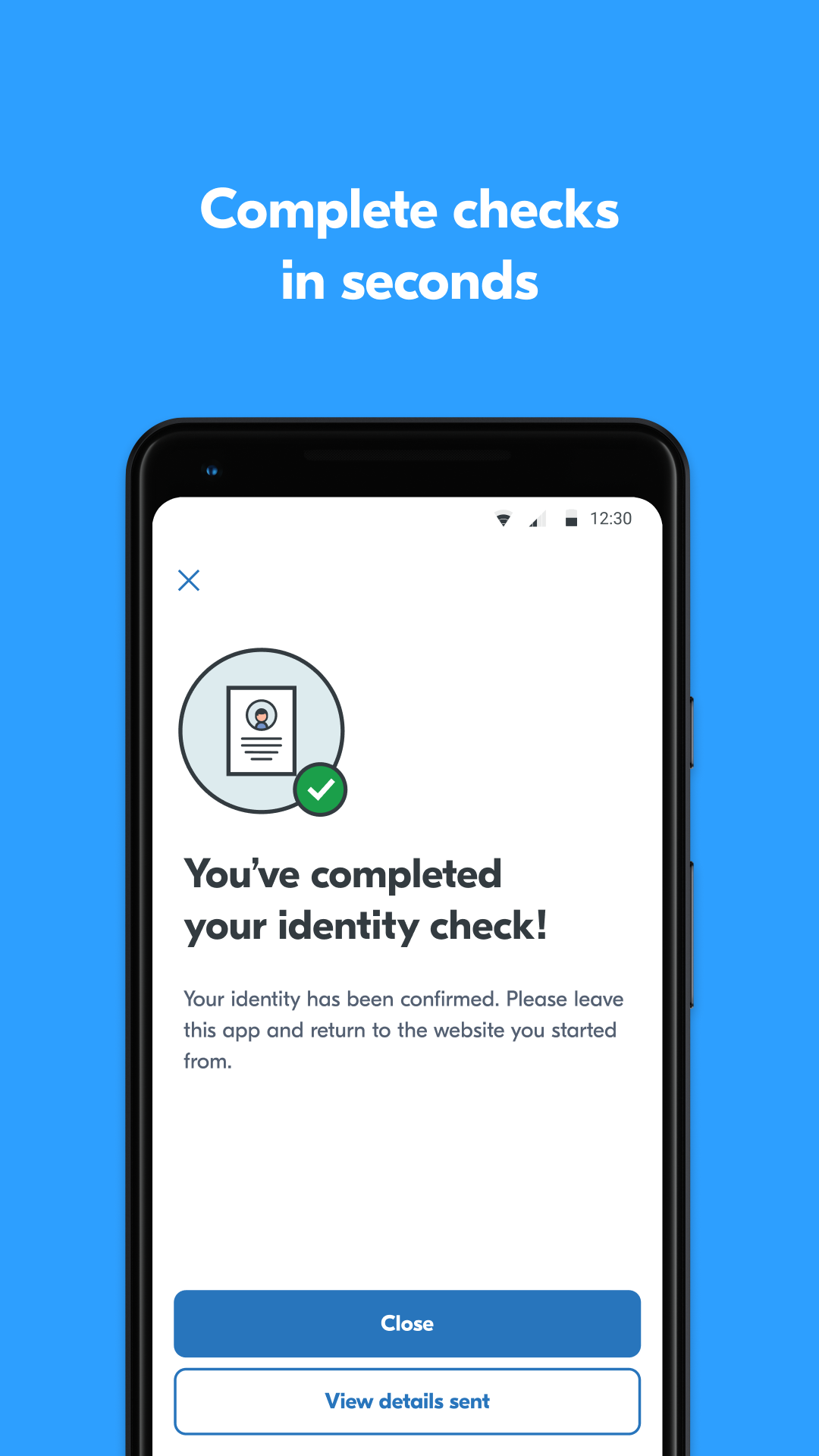 اسکرین شات 5 برنامه Yoti - your digital identity