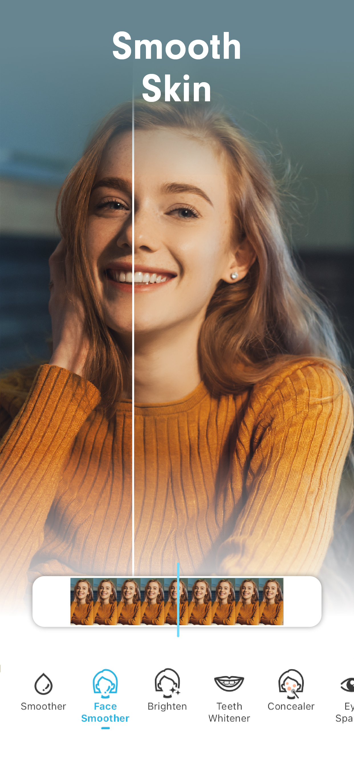 اسکرین شات 6 برنامه YouCam Video Editor & Retouch