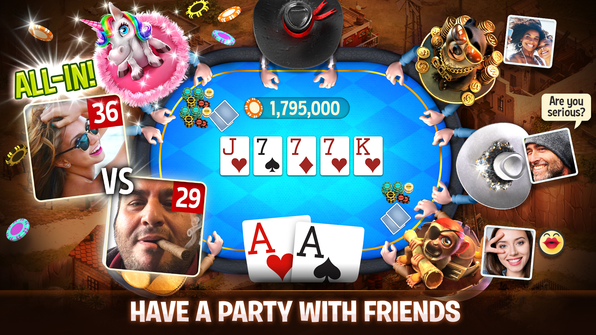 اسکرین شات 3 بازی Governor of Poker 3 - Texas