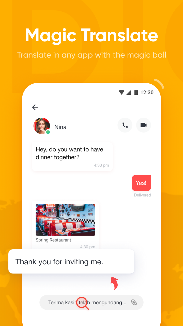 اسکرین شات 3 برنامه U Dictionary Translator