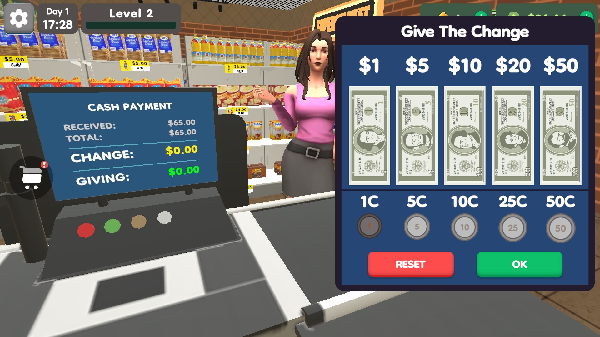 اسکرین شات 4 بازی Supermarket Simulator Business