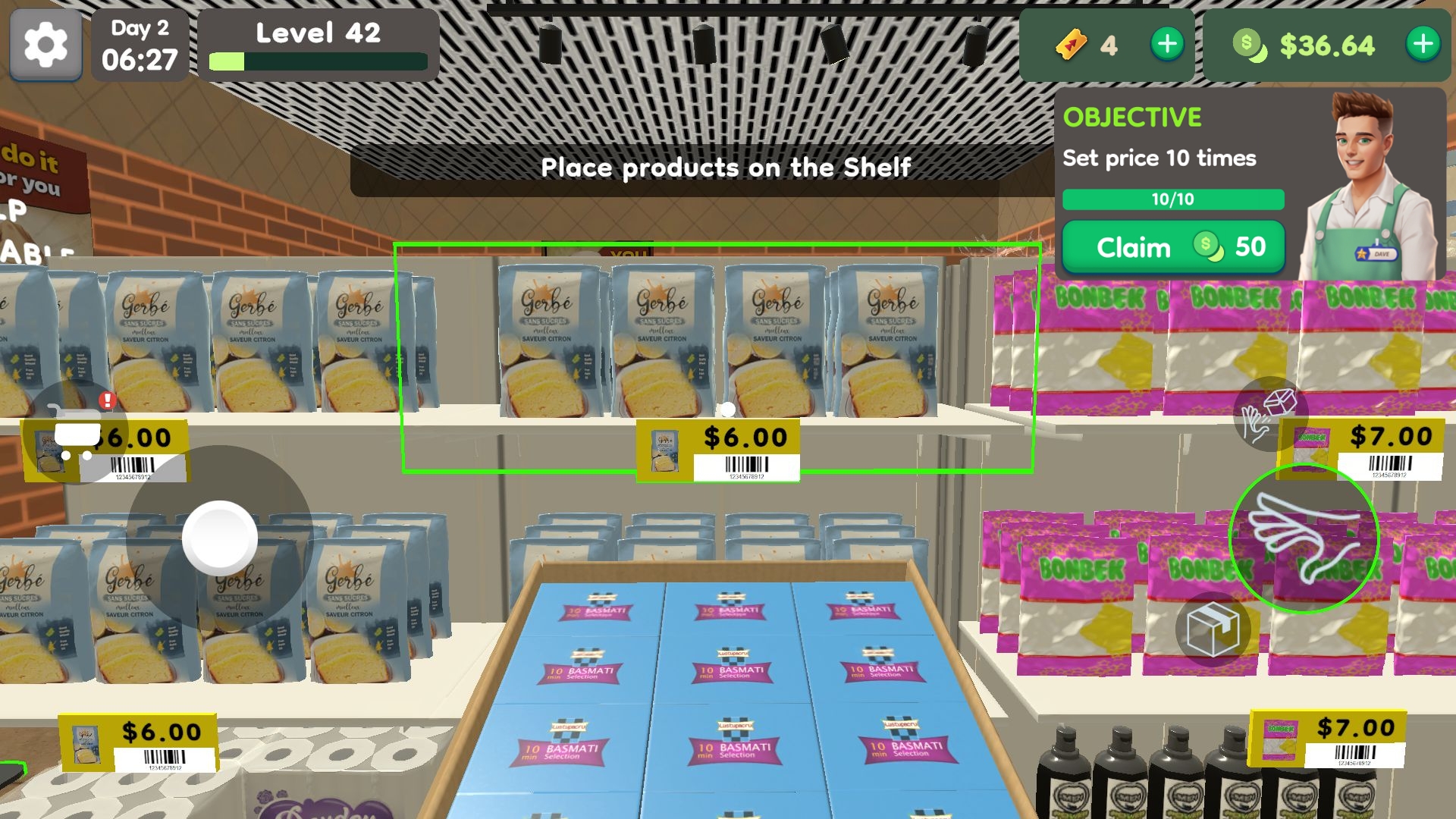 اسکرین شات 3 بازی Supermarket Simulator Business