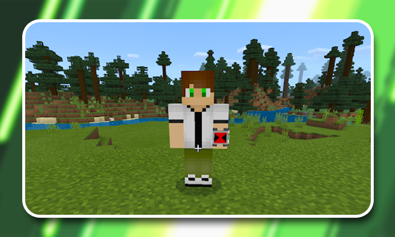 اسکرین شات 1 برنامه Cool Mod Ben 10 for MCPE