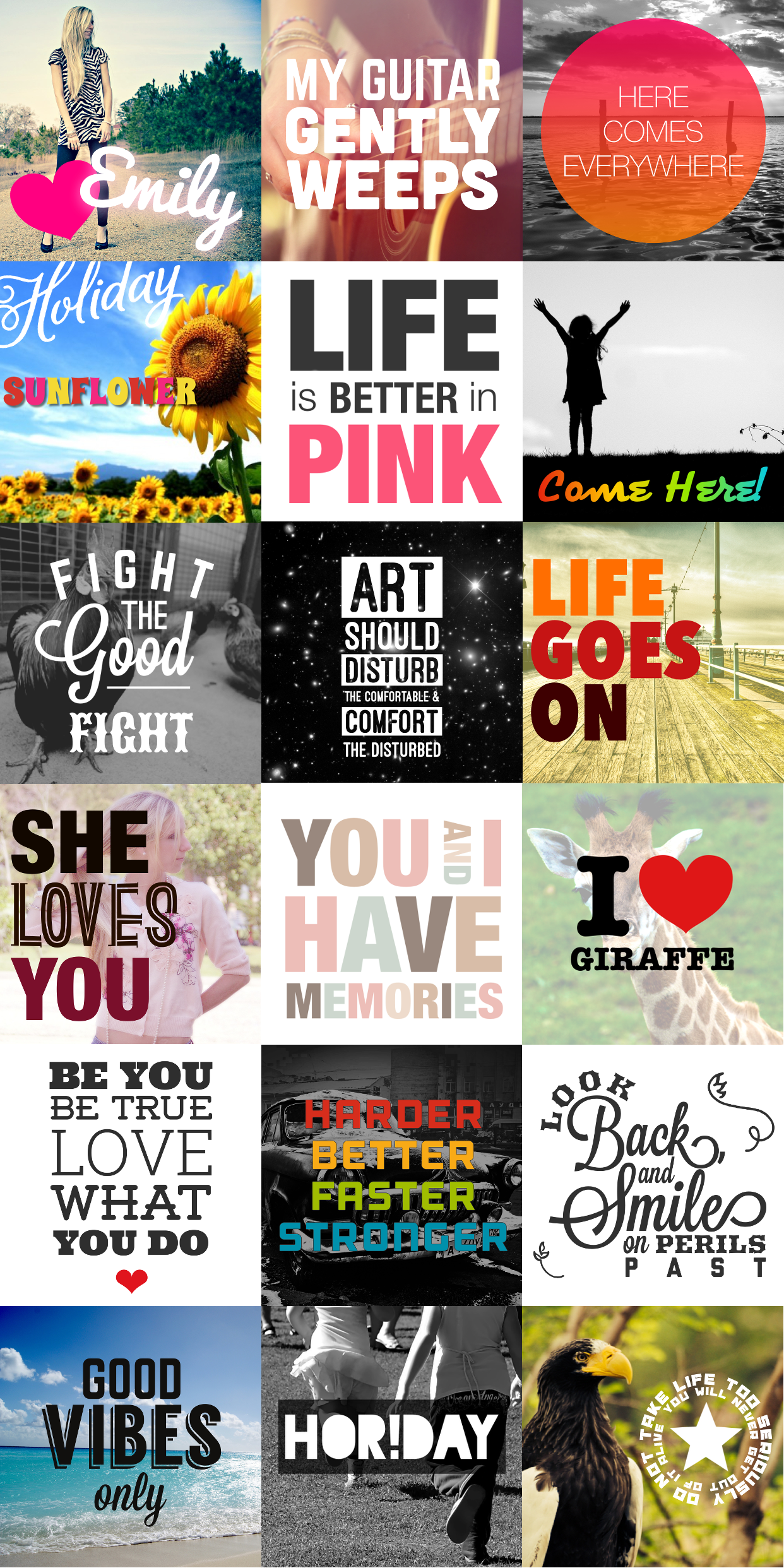 اسکرین شات 3 برنامه Phonto - Text on Photos