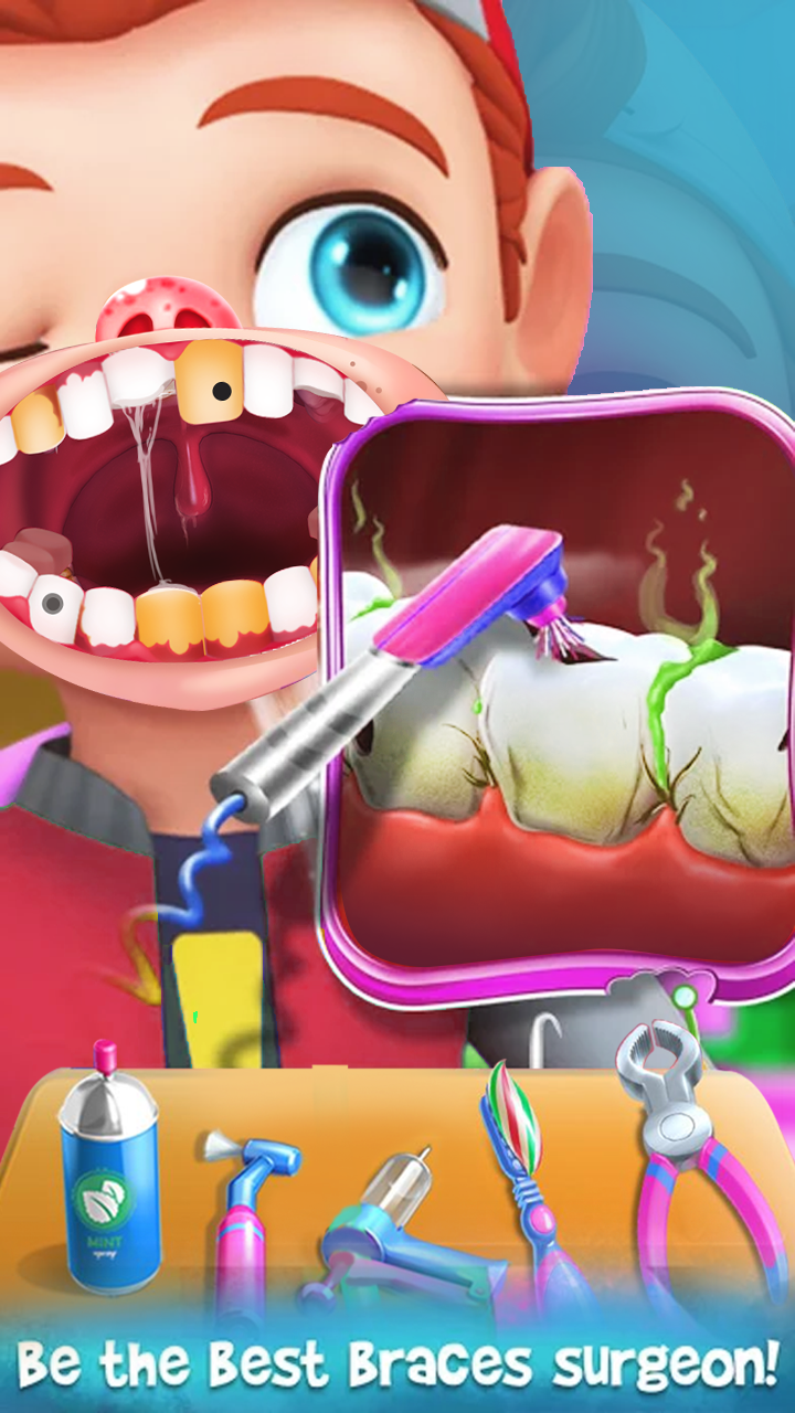 اسکرین شات 2 برنامه Dentist Hospital Doctor Games
