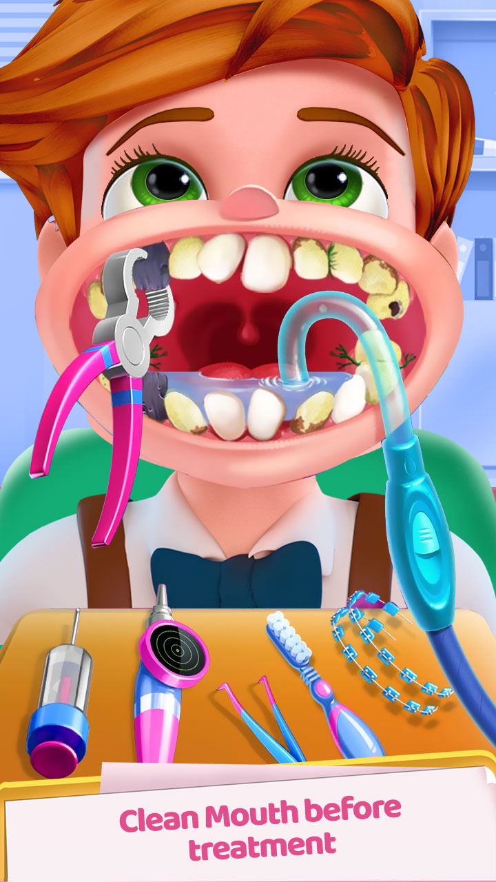 اسکرین شات 1 بازی Crazy Dentist Fun Doctor Games