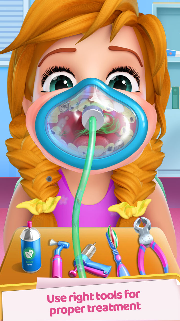 اسکرین شات 2 بازی Crazy Dentist Fun Doctor Games