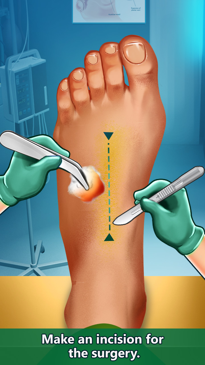 اسکرین شات 4 برنامه Foot Hospital Doctor Games