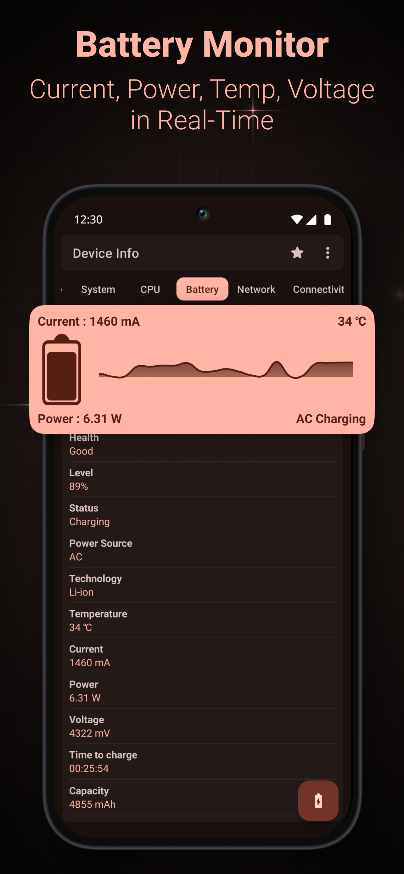 اسکرین شات 5 برنامه Device Info: System & CPU Info