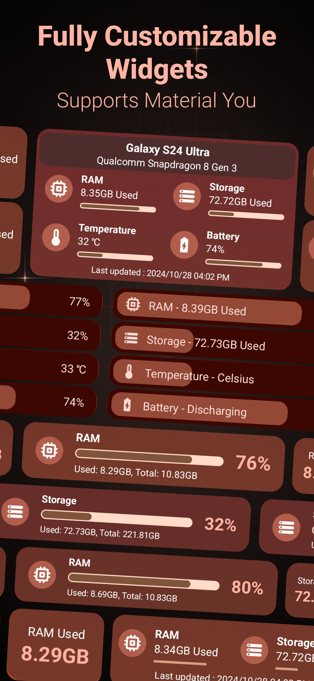 اسکرین شات 8 برنامه Device Info: System & CPU Info