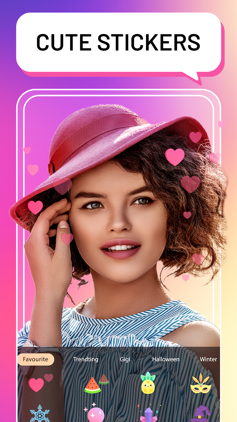 اسکرین شات 7 برنامه YuFace: Makeup Cam, Face App