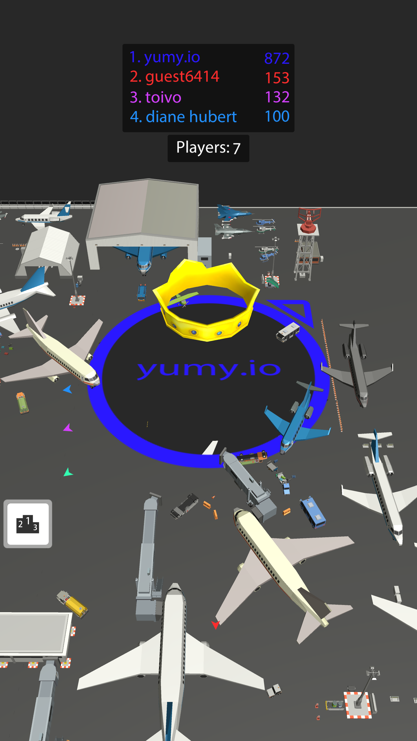 اسکرین شات 4 بازی yumy.io - black hole games