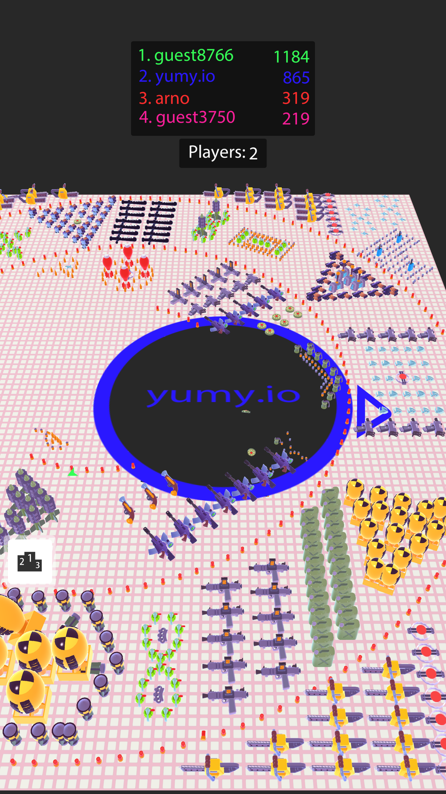 اسکرین شات 7 بازی yumy.io - black hole games