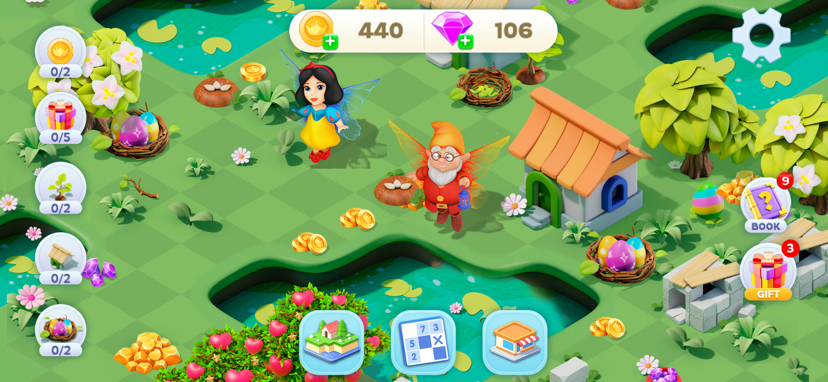 اسکرین شات 4 بازی Nonogram Puzzle - Elf Island