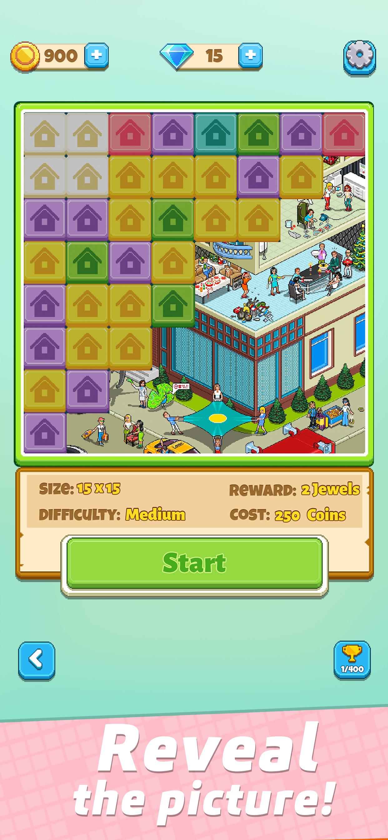 اسکرین شات 5 بازی Pixel Cross - Nonogram Puzzle