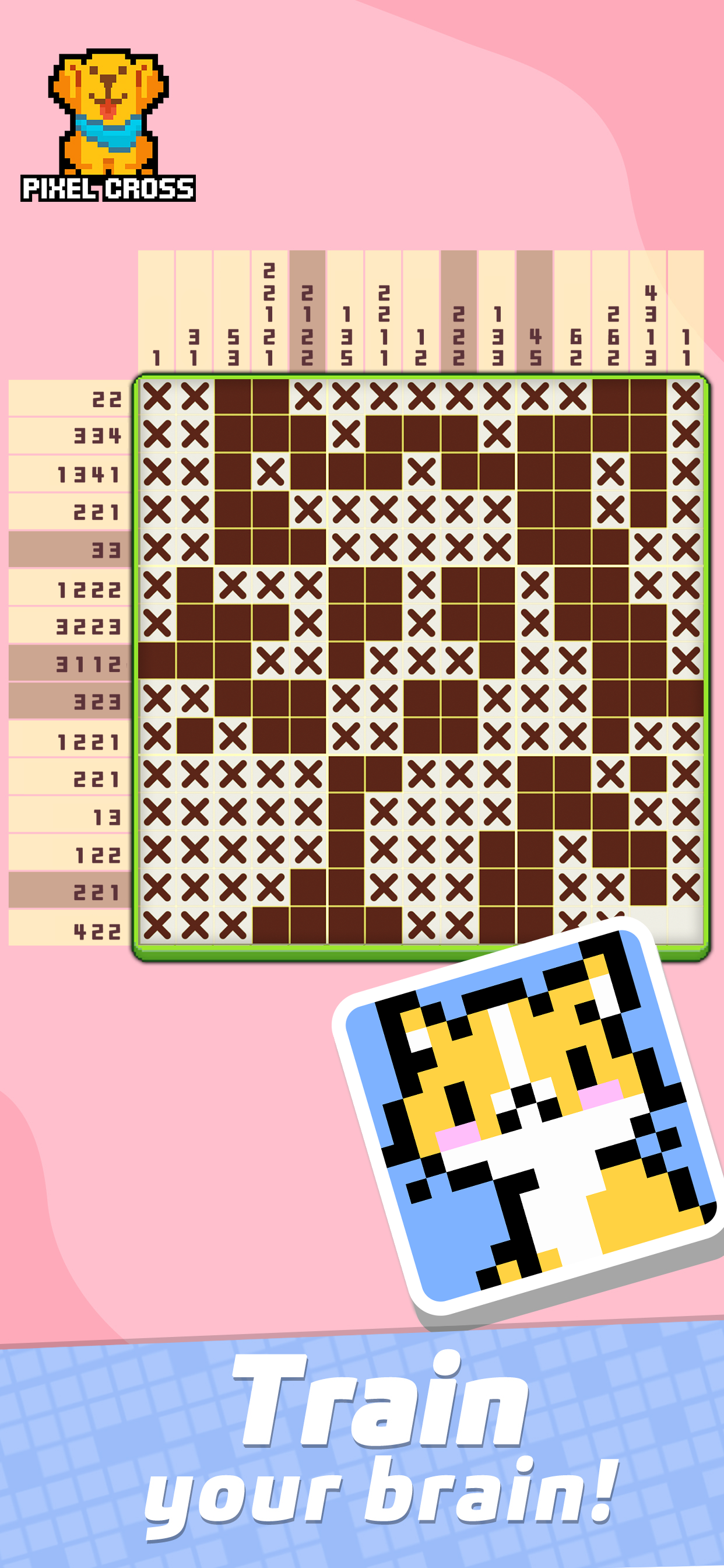 اسکرین شات 1 بازی Pixel Cross - Nonogram Puzzle