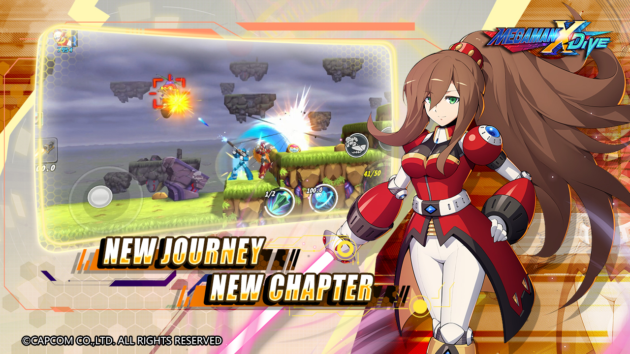 اسکرین شات 5 بازی MEGA MAN X DiVE - MOBILE