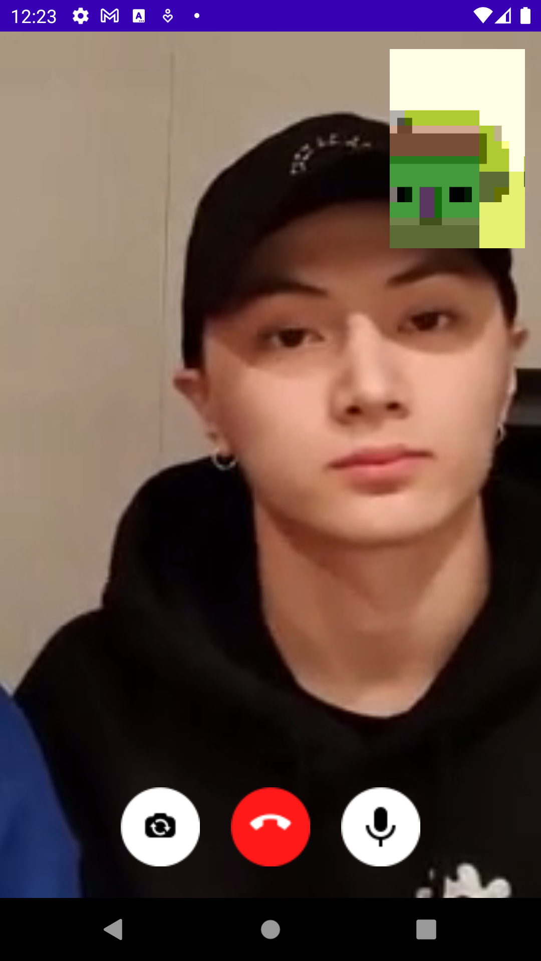 اسکرین شات 1 برنامه ENHYPEN Fake Chat & Video Call