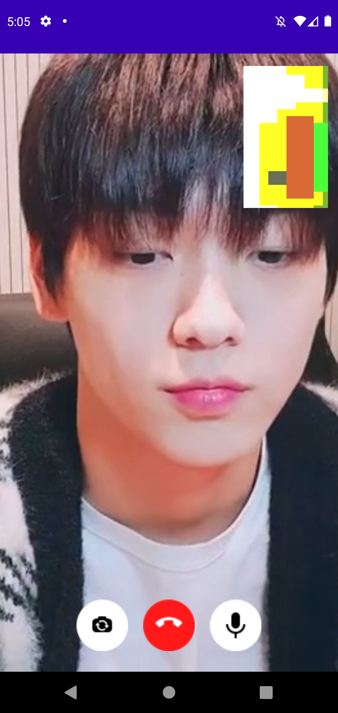 اسکرین شات 1 برنامه TXT - Fake Chat & Video Call