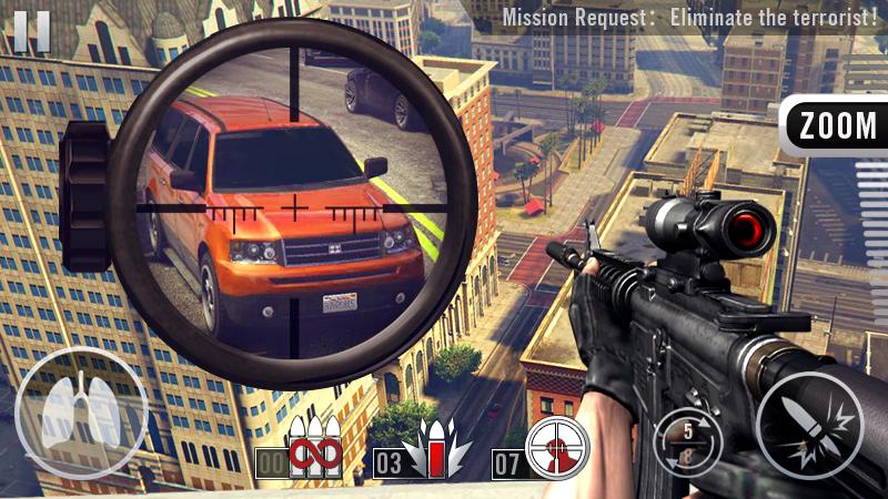 اسکرین شات 3 بازی Sniper Shot 3D -Call of Sniper