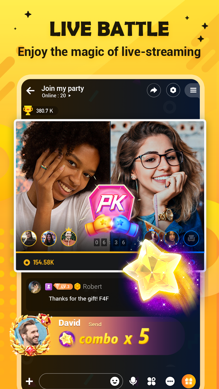اسکرین شات 5 برنامه Hago- Party, Chat & Games