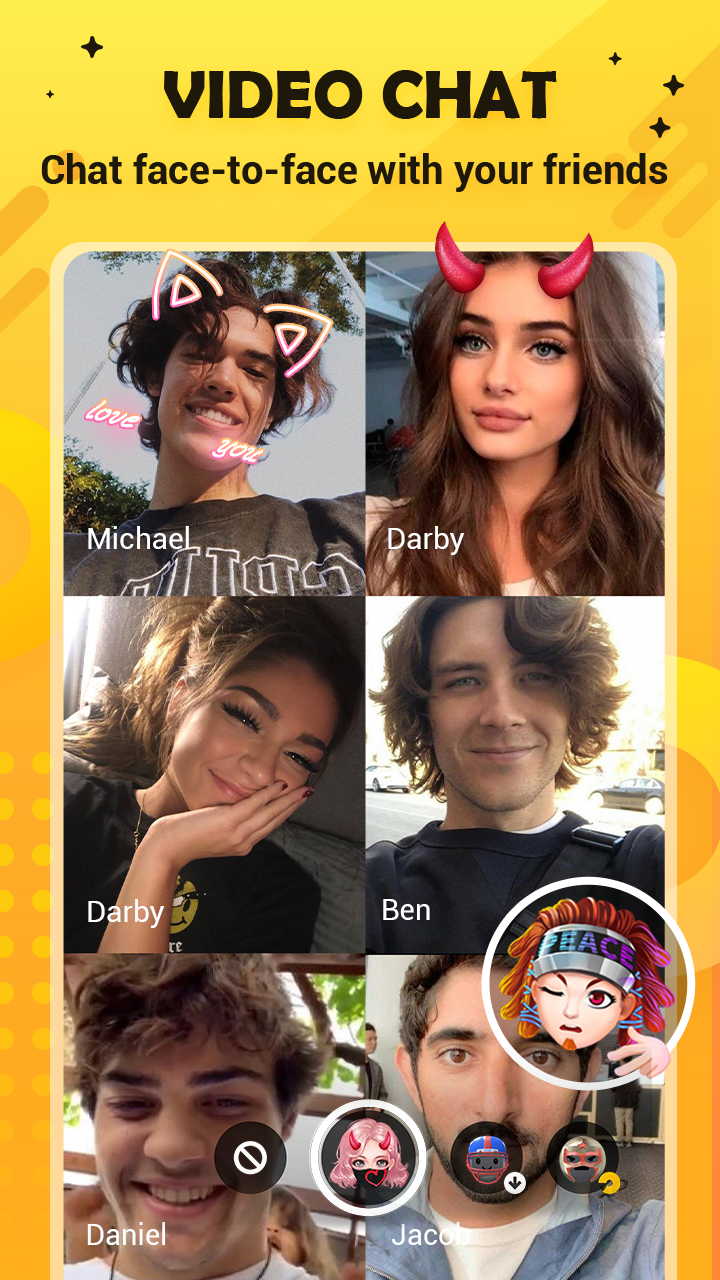 اسکرین شات 3 برنامه Hago- Party, Chat & Games