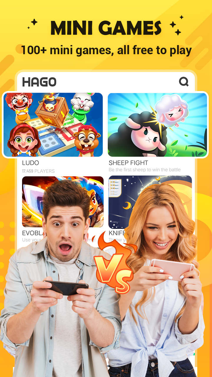اسکرین شات 4 برنامه Hago- Party, Chat & Games