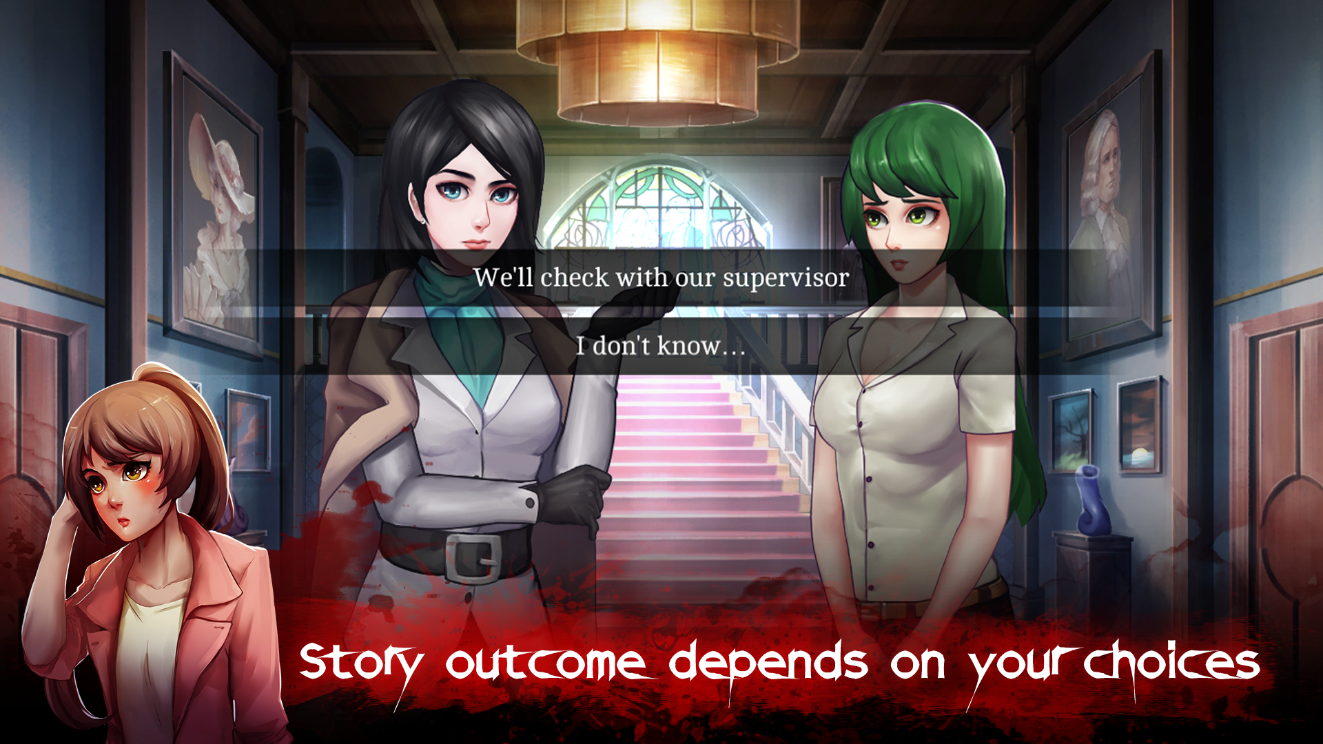 اسکرین شات 7 بازی The Letter - Horror Novel Game