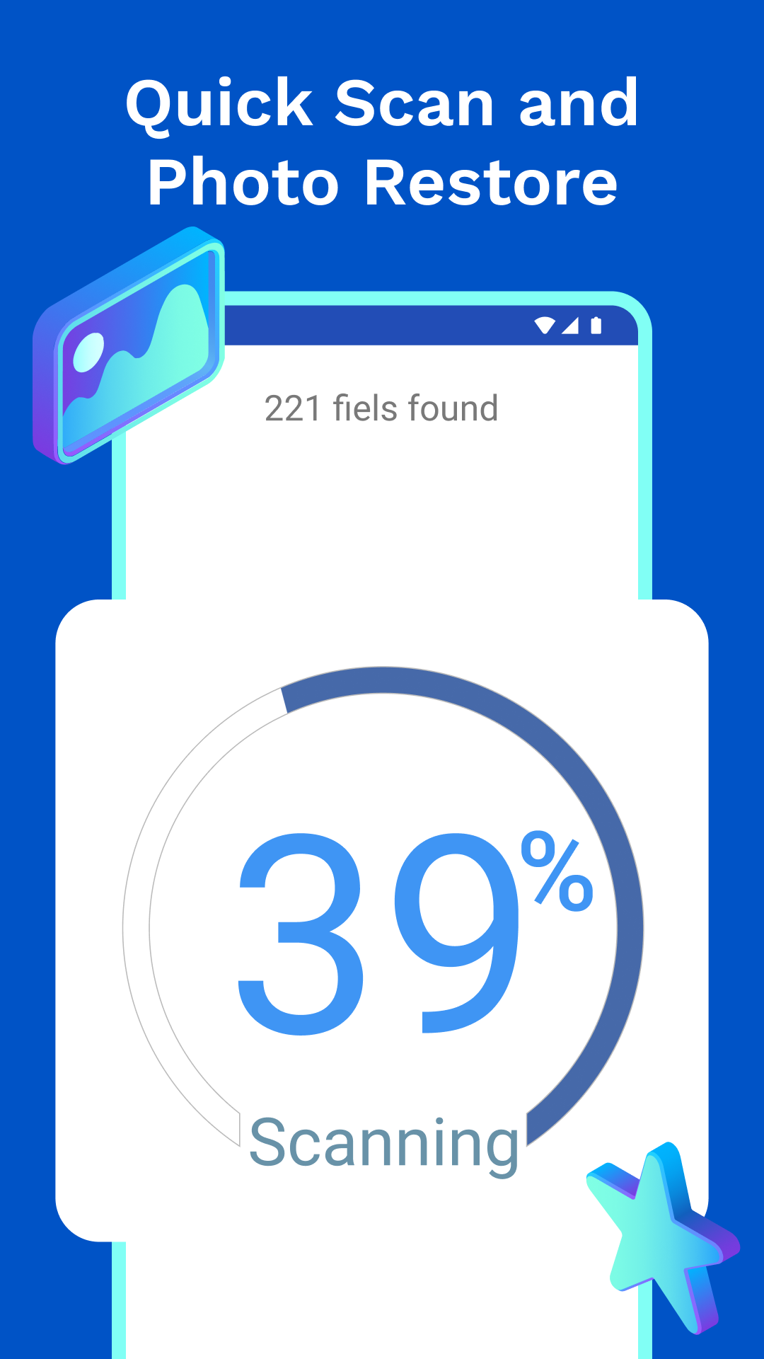 اسکرین شات 4 برنامه Deleted Photo Recovery App