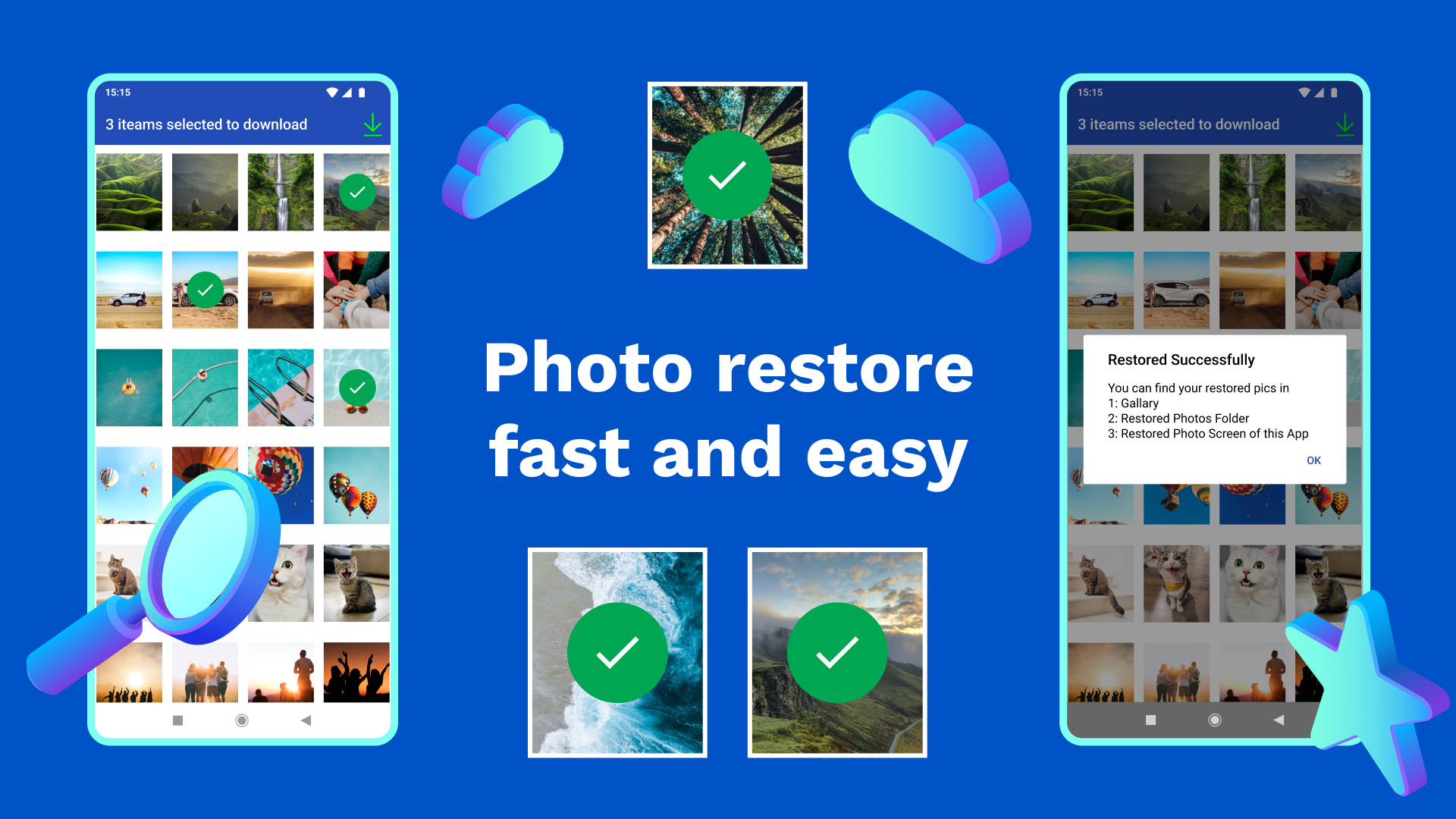 اسکرین شات 8 برنامه Deleted Photo Recovery App