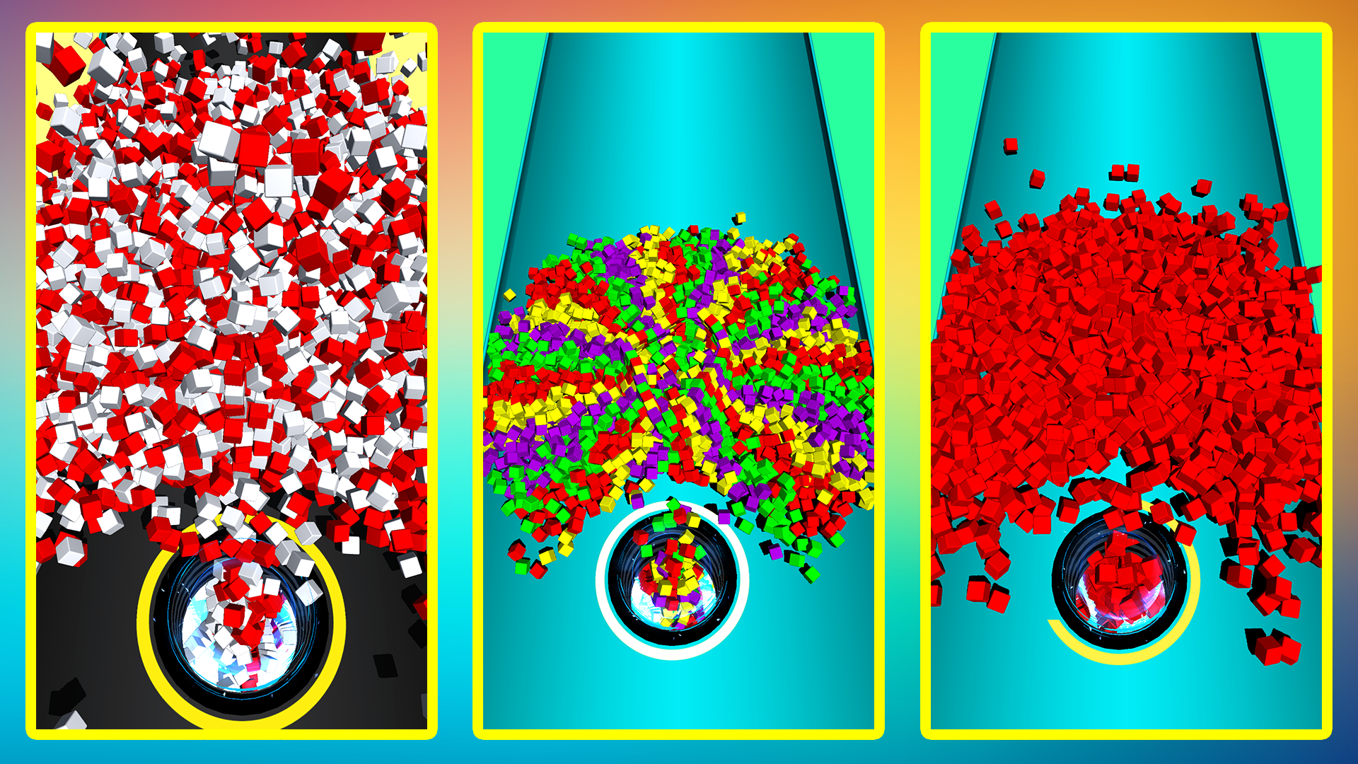 اسکرین شات 8 بازی BHoles: Color Hole 3D