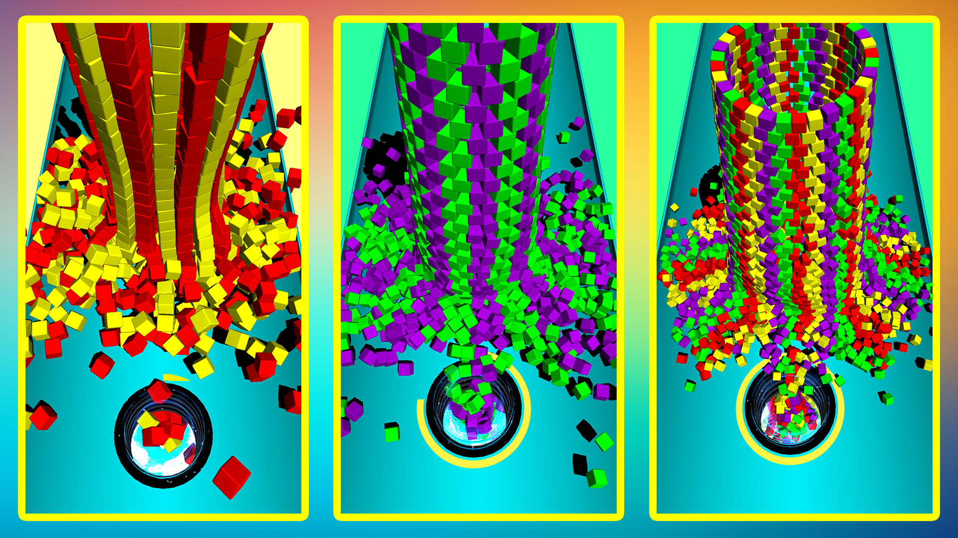 اسکرین شات 7 بازی BHoles: Color Hole 3D