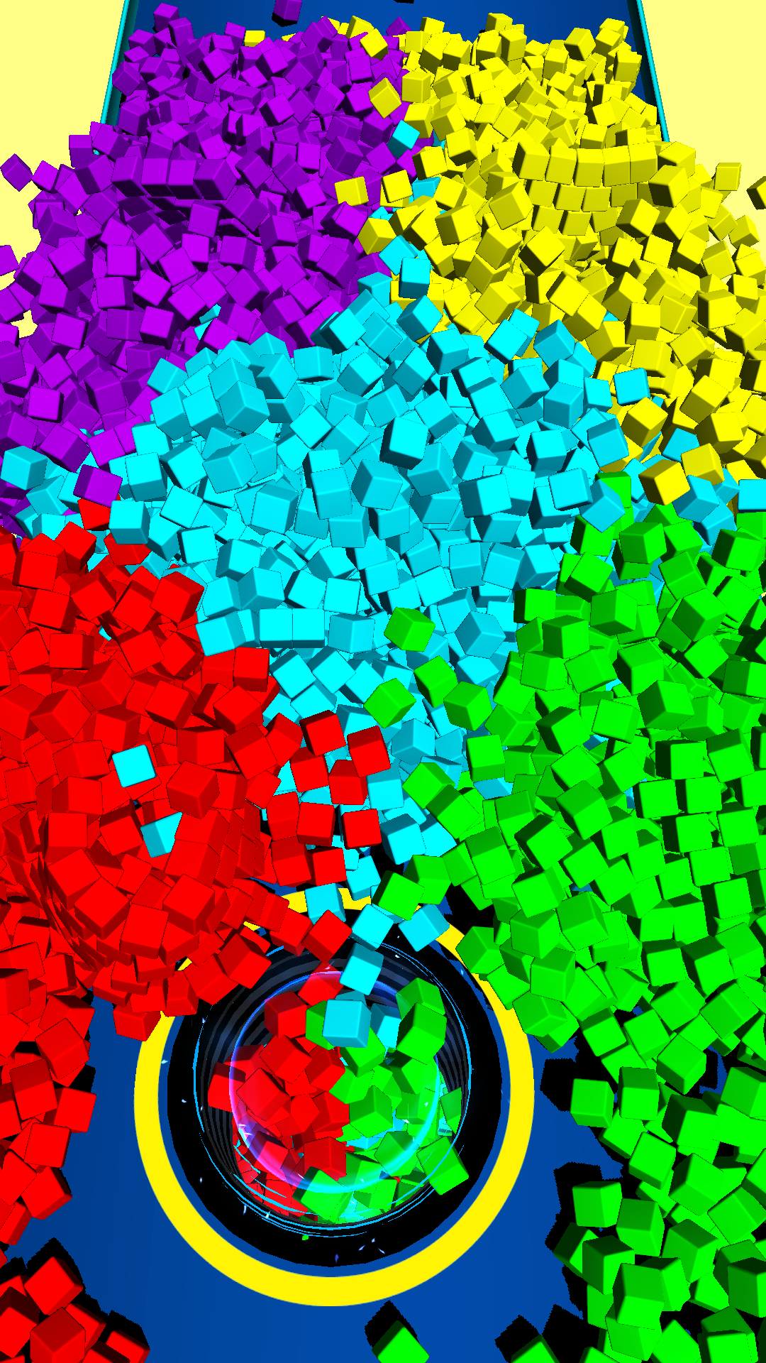 اسکرین شات 2 بازی BHoles: Color Hole 3D