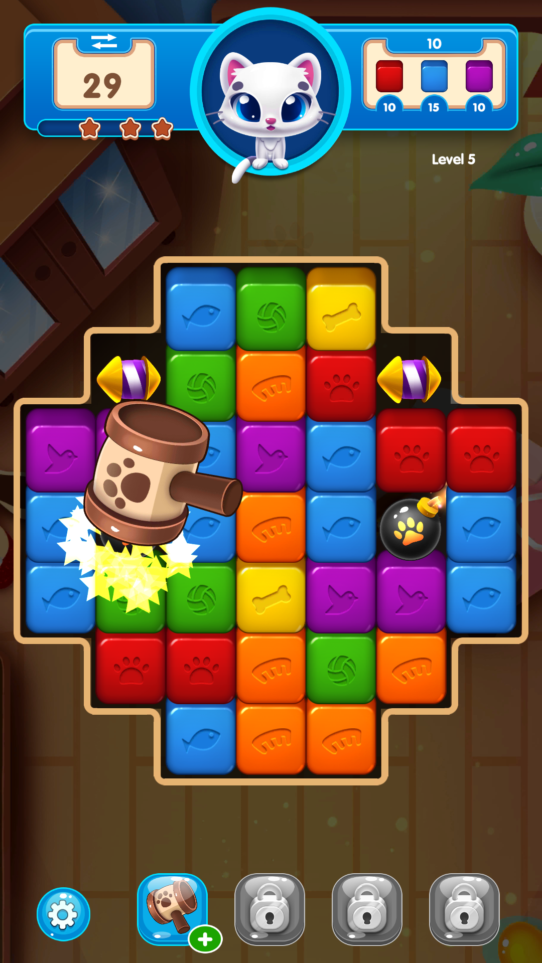 اسکرین شات 1 بازی Pop Blocks: Cube Blast