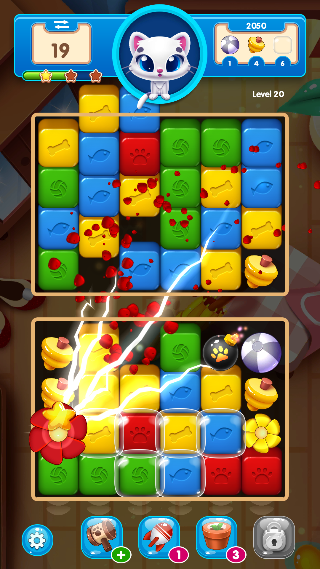 اسکرین شات 2 بازی Pop Blocks: Cube Blast