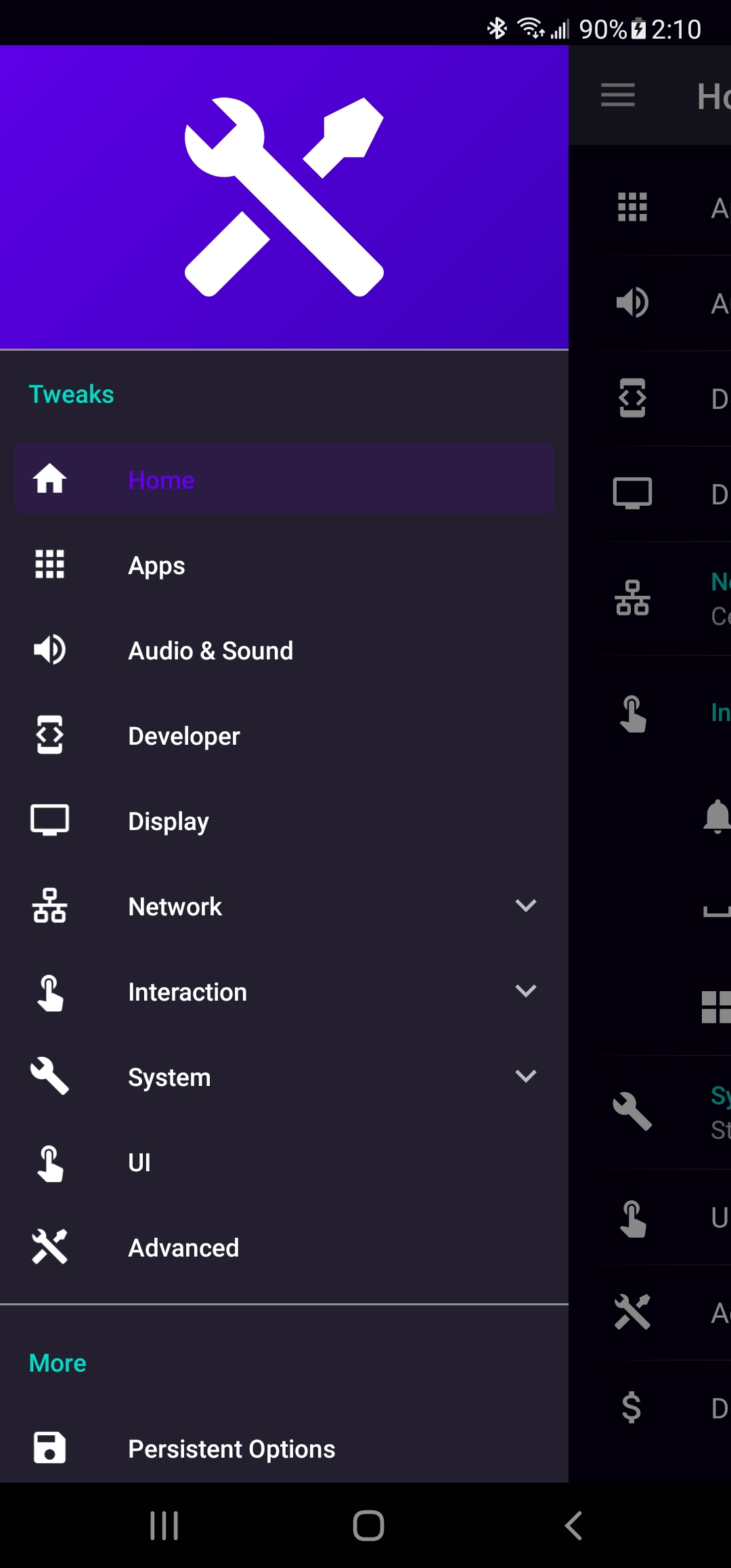 اسکرین شات 2 برنامه SystemUI Tuner