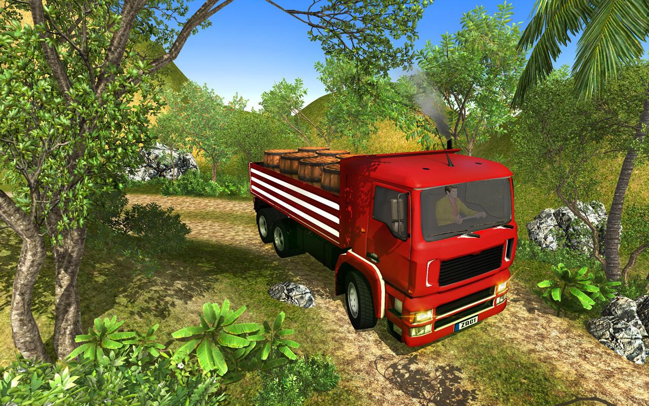 اسکرین شات 4 بازی Truck Driving 3D Truck Games