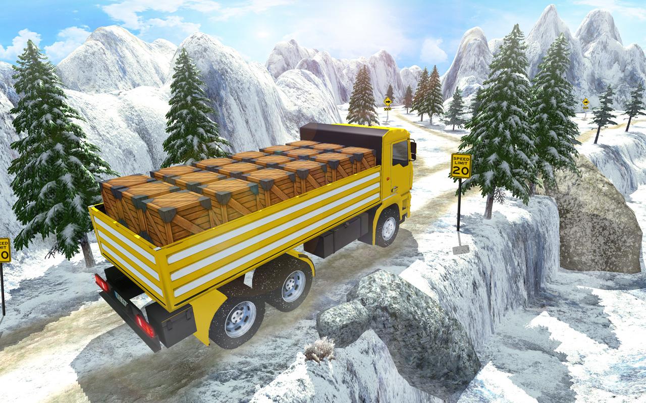 اسکرین شات 2 بازی Truck Driving 3D Truck Games