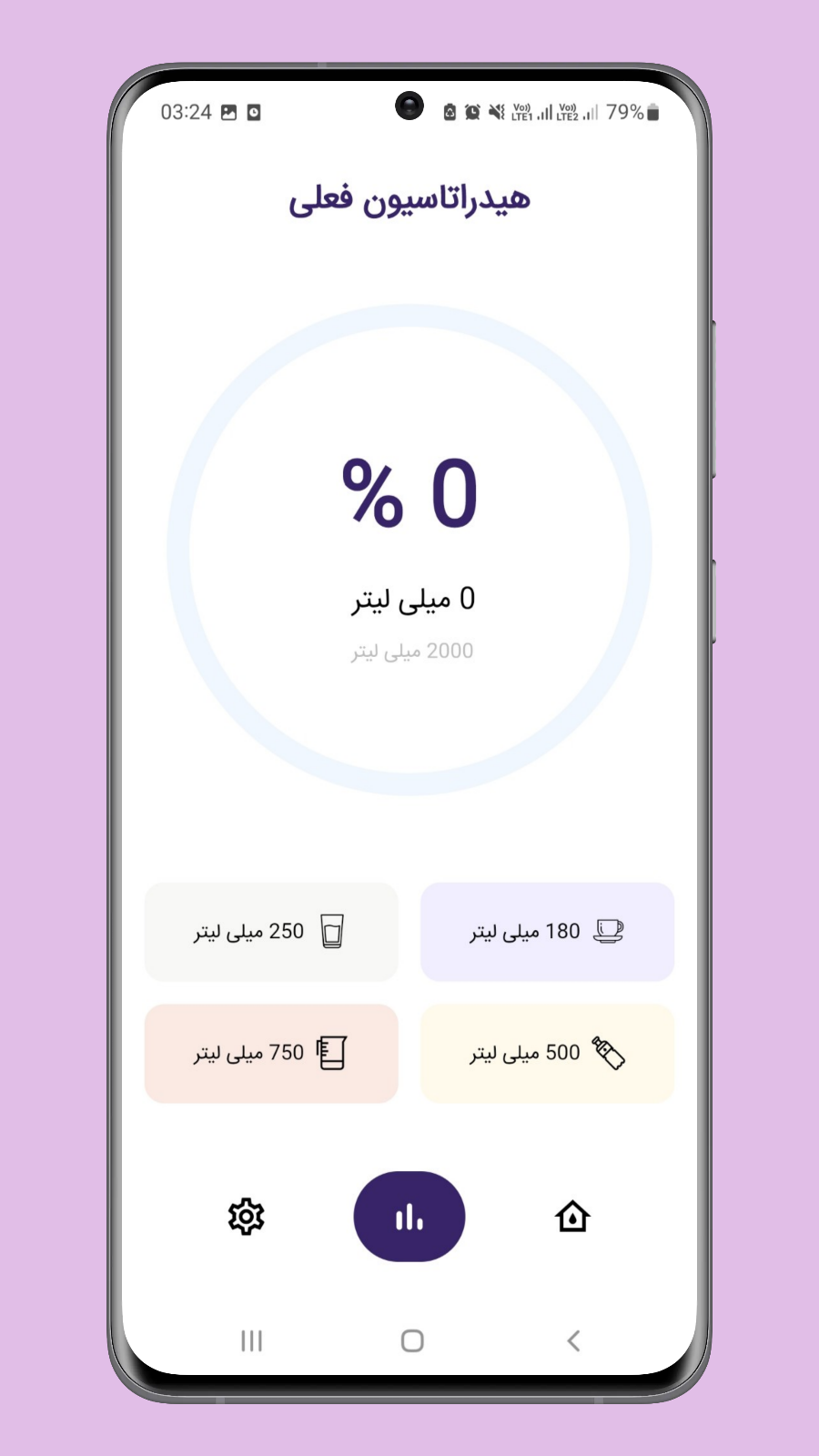 اسکرین شات 5 برنامه برنامه یادآوری آب