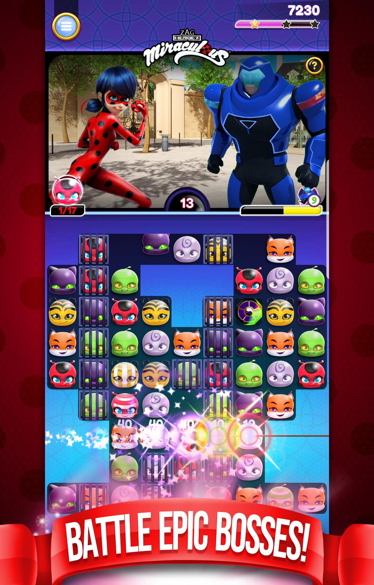 اسکرین شات 2 بازی Miraculous Crush : A Ladybug &