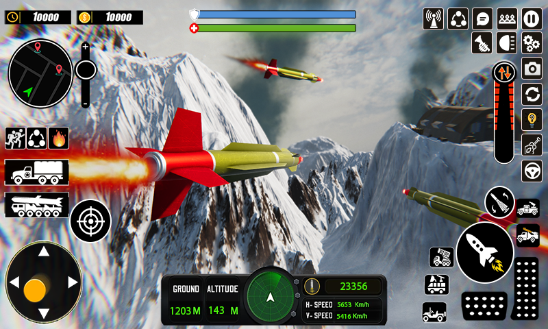 اسکرین شات 5 بازی US Army Missile Launcher Game